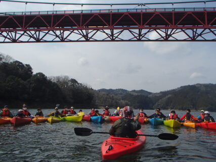 京都きづ川アクティビティキャンペーン ～高山ダムカヌー巡り探検ツアー～
